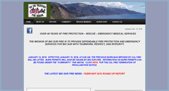 Desktop Screenshot of bigsurfire.org